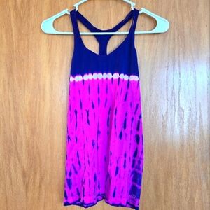 Spalding Racerback Tie Dye Tank